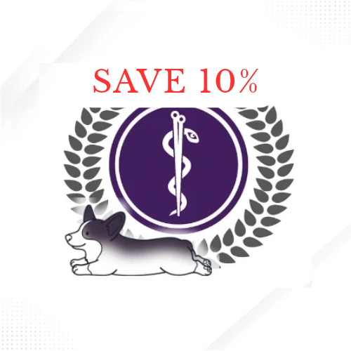 Bundled Canine Acupuncture Points #09-#12 (PC, TH, GB, TH)
